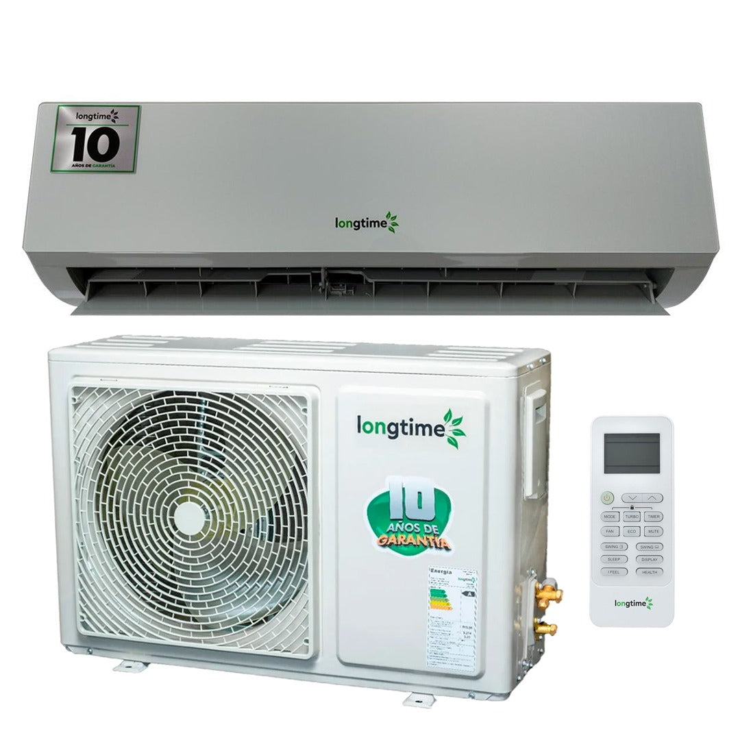 Aire Acondicionado Longtime Alta Eficiencia Gris 1200BTU