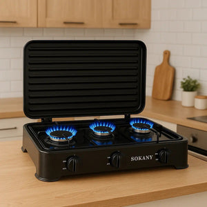 COCINA DE 3 QUEMADORES