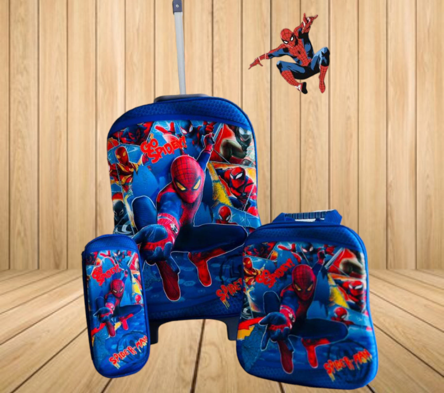 Combo Escolar de Mochila con Ruedas + Accesorios