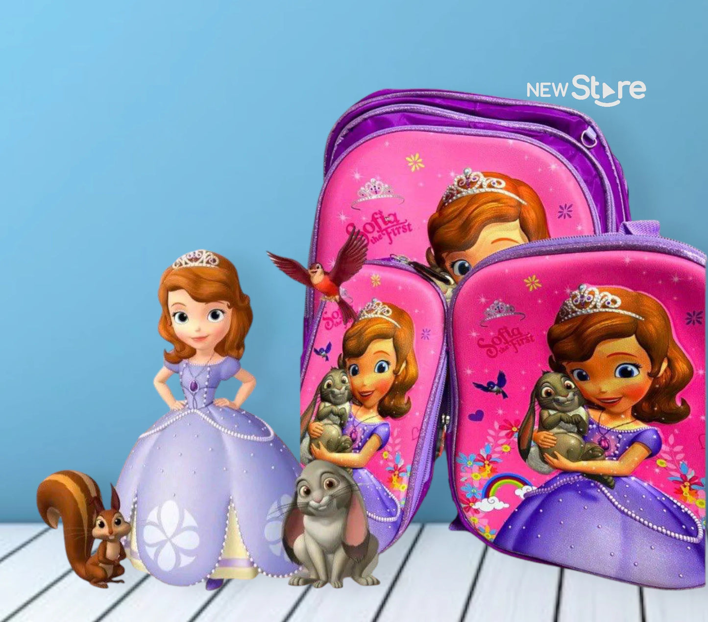 Mochila Escolar 3 Piezas