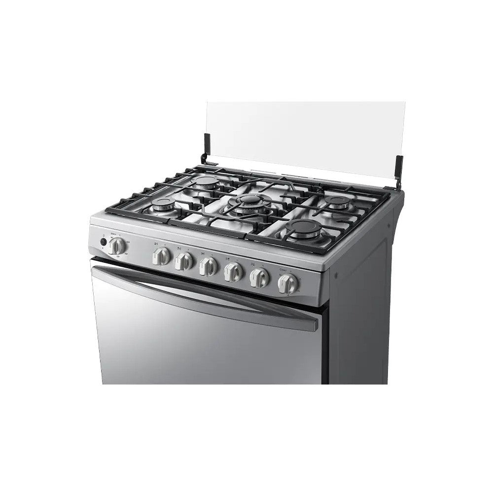 COCINA GAS SAMSUNG NX52T7522LS/AP PARRILLA AUTODESLIZABLE/ ENCENDIDO ELECTRICO/INOX