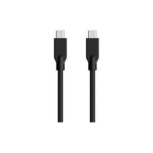 CABLE GENIUS ACC-C2CC TIPO USB C – C / CARGA RAPIDA / NYLON TRENZADO / 1.5 M