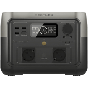 ESTACION ECOFLOW RIVER 2 MAX / 512Wh / 4 TOMAS / USB-A / USB-C / BAT. LITIO