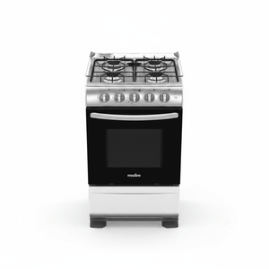 Mabe TX5120EX4 | Cocina a Gas 20.5" de Acero Inoxidable – 4 Quemadores con Horno Panorámico