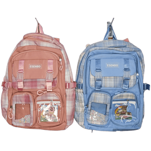 MOCHILA NIÑA ESENBO VARIOS COLORES