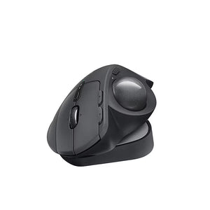 MOUSE LOGITECH MX ERGO S NEGRO TRACKBALL WIRELESS RECARGABLE BT LOGI BOLT FLOW 20° INCLINACION