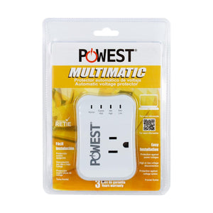 Protector de voltaje POWEST Multimatic blanco