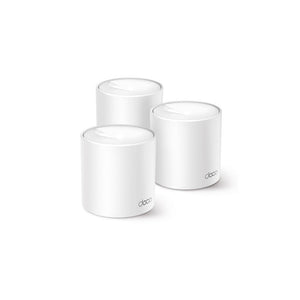 ROUTER/TPLINK/ DECO X10 /3-PACK SISTEMA WIFI DE MAYA AX15000 /120 DISP. CONECTADOS/2 PTOS GIGABIT