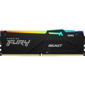 MEMORIAS RAM KINGSTON FURY BEAST RGB MODULO DDR5