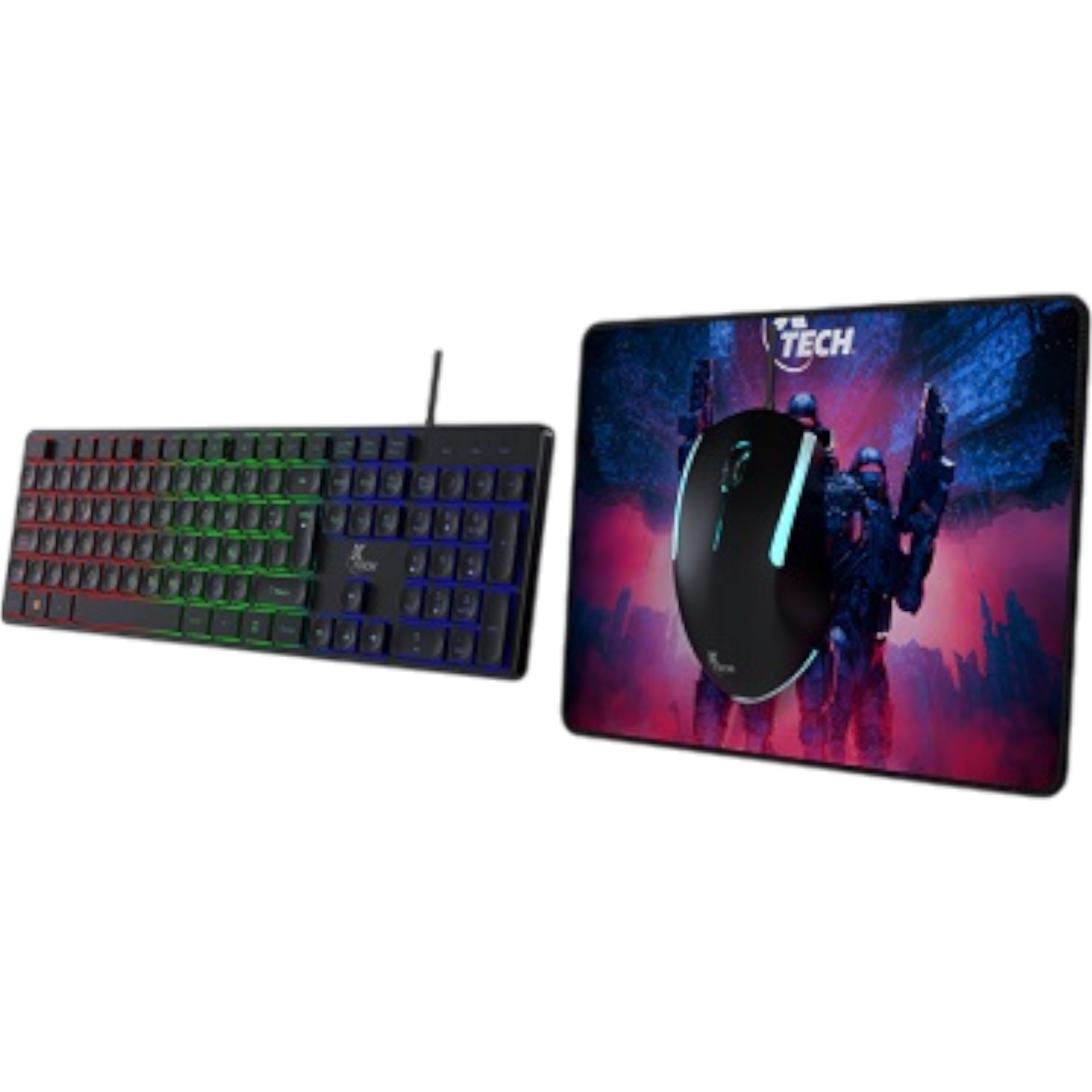 XTECH XTK-535S GAMER KEYBOARD AND MOUSE COMBO
