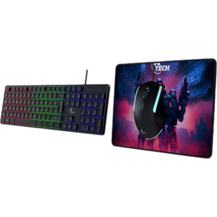 COMBO TECLADO Y MOUSE GAMER XTECH   XTK-535S
