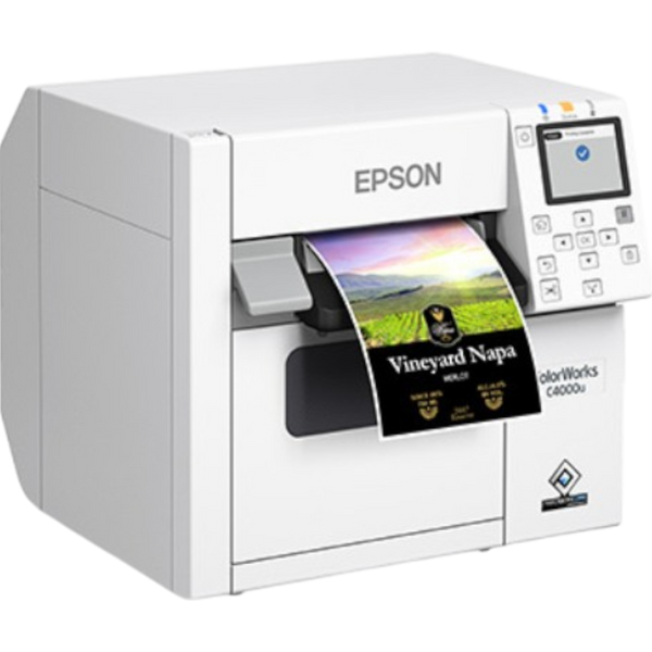 IMPRESORA EPSON COLORWORKS C4000 INYECCION DE TINTAS A COLOR 4 PULG CORTADOR AUT