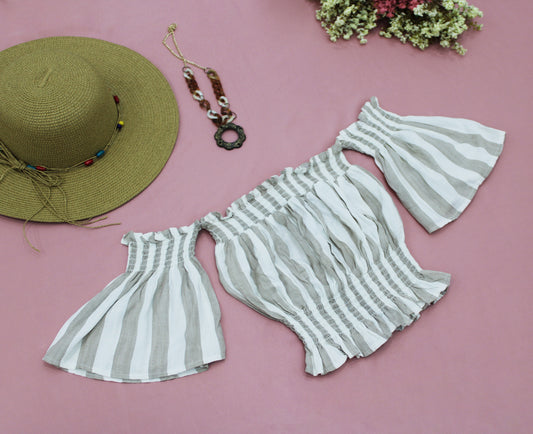 Blusa con Hombros Caidos