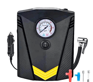 Compresor de Aire Portátil 150 PSI para Auto – Inflador Eléctrico 12V Multifunción