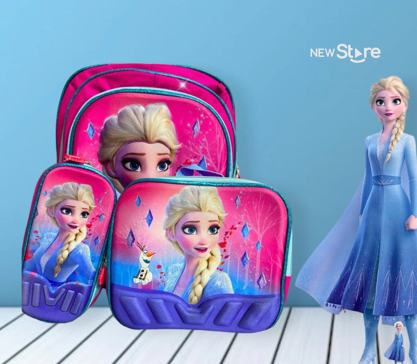 Mochila Escolar 3 Piezas