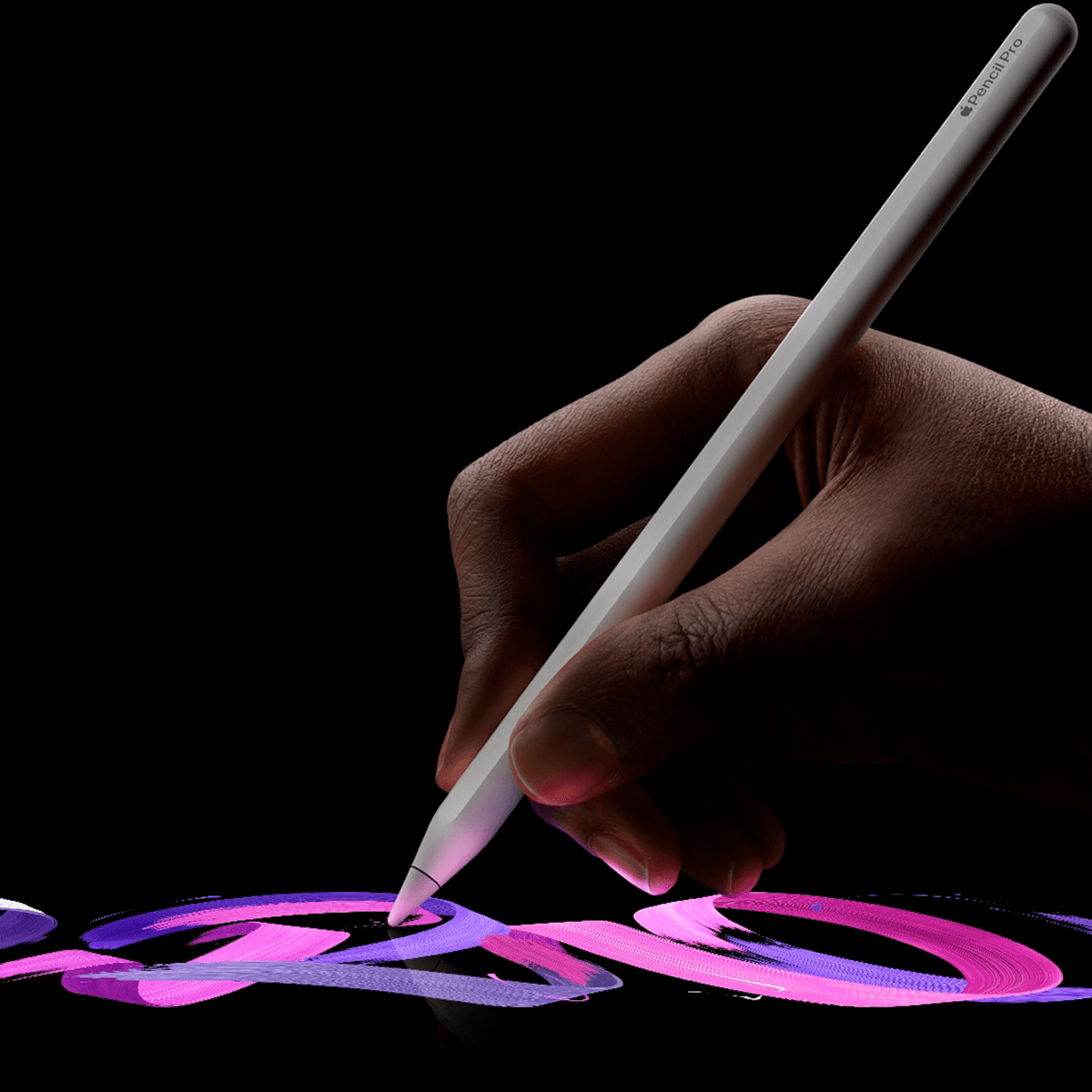 Apple Pencil Pro | Girar · Apretar · Háptico · Bluetooth · Guayaquil