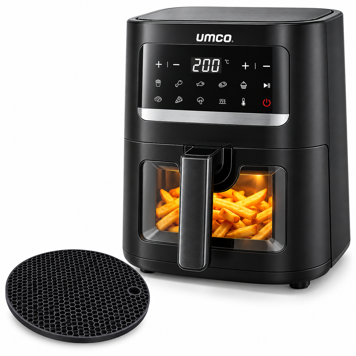 Freidora de Aire Umco 4.5 L 1500 W Negra