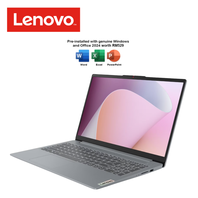 COMPUTADOR/LENOVO PORTATIL IDEAPAD SLIM 3 15ABR8 RYZEN 7 5825U 16GB/512GB 15.6 PULG NO OS