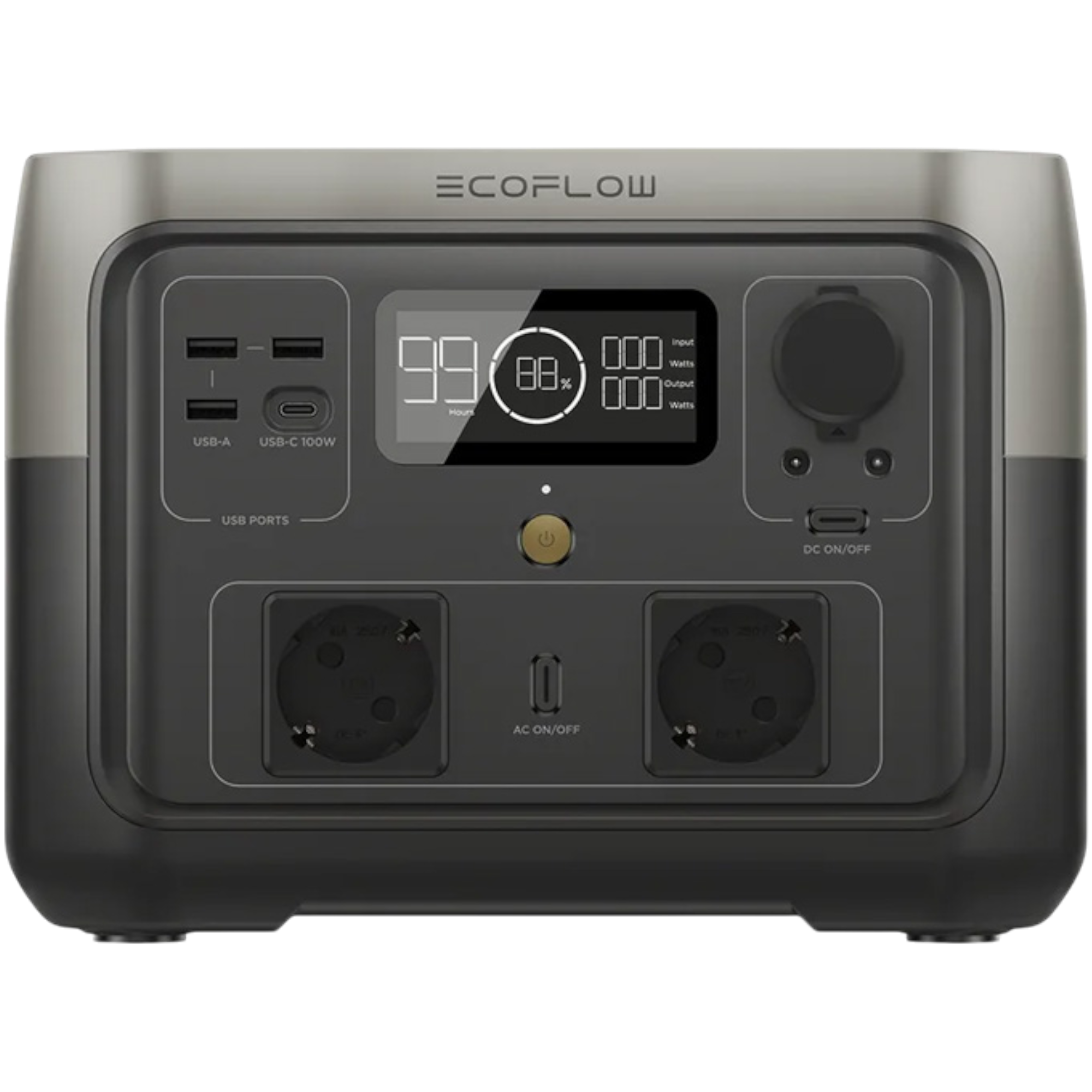 ECOFLOW DELTA 2 MAX STATION / 2048Wh / 15 SOCKETS / BAT. LITHIUM
