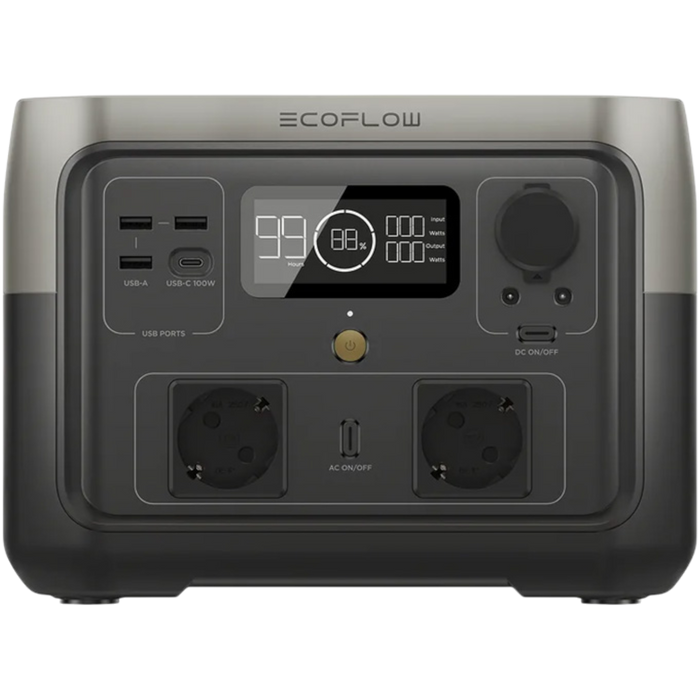 ESTACION ECOFLOW DELTA 2 MAX / 2048Wh/ 15 TOMAS / BAT. LITIO