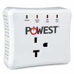 Protector de voltaje Powest AIRMATIC 220V para aire acondicionado hasta 36.000 BTU Blanco