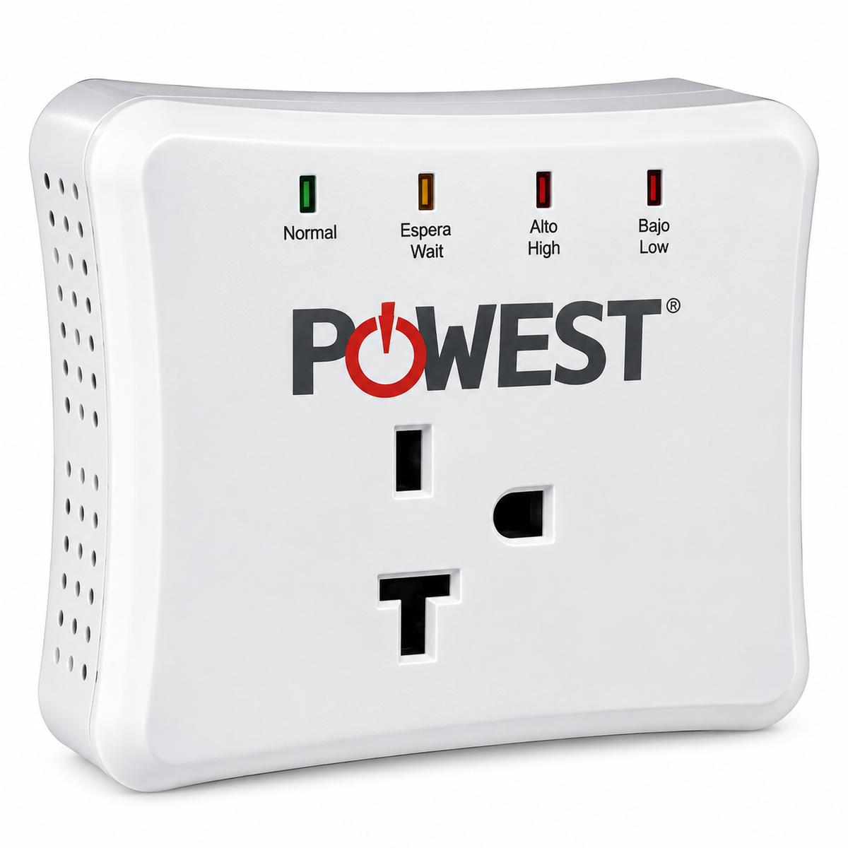 Protector de voltaje Powest AIRMATIC 220V para aire acondicionado hasta 36.000 BTU Blanco