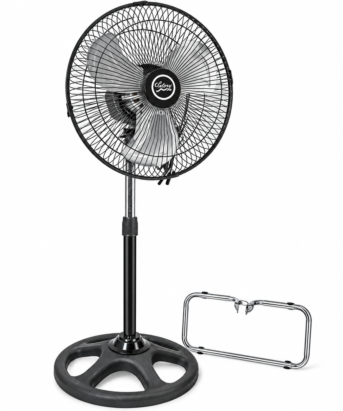 Ventilador Electriclife 10 Pulgadas 3 en 1 60 W Negro