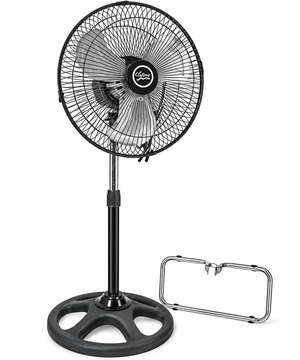Ventilador Electriclife 10 Pulgadas 3 en 1 60 W Negro