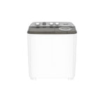 ACROS WASHING MACHINES/15KG TOP LOAD DOUBLE WHITE SEMI-AUTOMATIC TUB