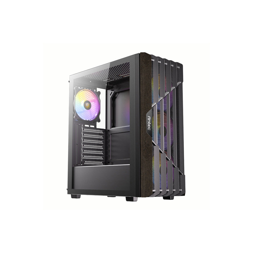 CASE ANTEC/AX63 WOOD ARGB 3X120MM IN FRONT 1X120MM IN REAR