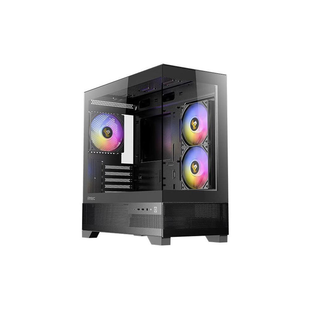 CASE ANTEC/CX500M BLACK ARGB MINI TOWER MICRO-ATX 2X120MM ARGB REVERSE FANS 1X120MM ARGB REAR