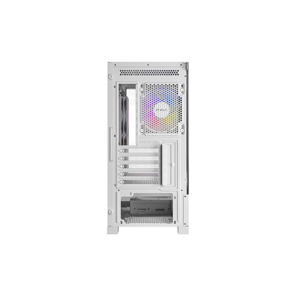 CASE ANTEC/CX500M WHITE ARGB MINI TOWER MICRO-ATX 2X120MM ARGB REVERSE FANS 1X120MM ARGB REAR