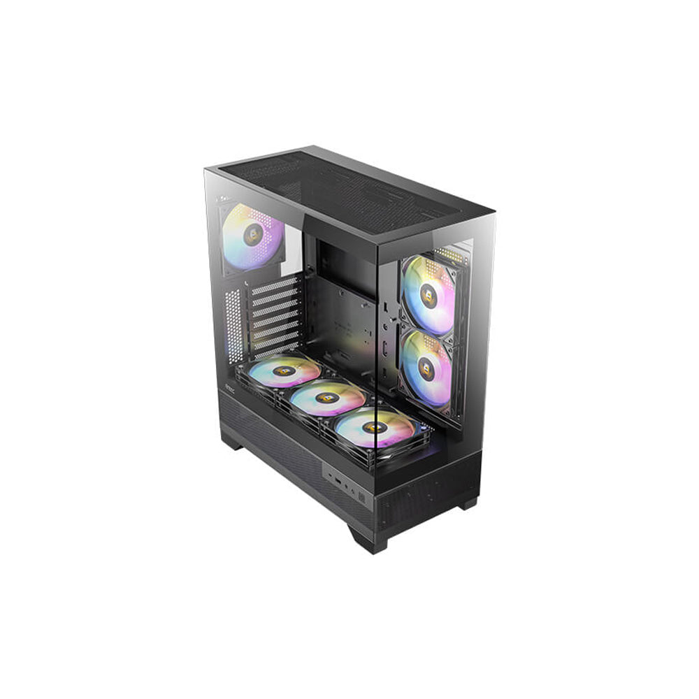 CASE ANTEC CX700 ELITE BLACK MID TOWER RGB 3X120MM PSU 2X120MM RIGHT SIDE 1X120MM REAR FIXED