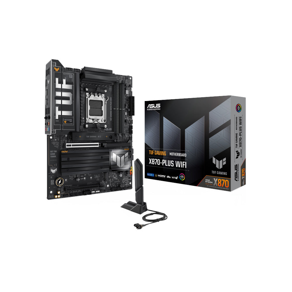 MAINBOARD/ASUS TUF GAMING X870-PLUS WIFI AM5 WIFI7 AURA SYNC
