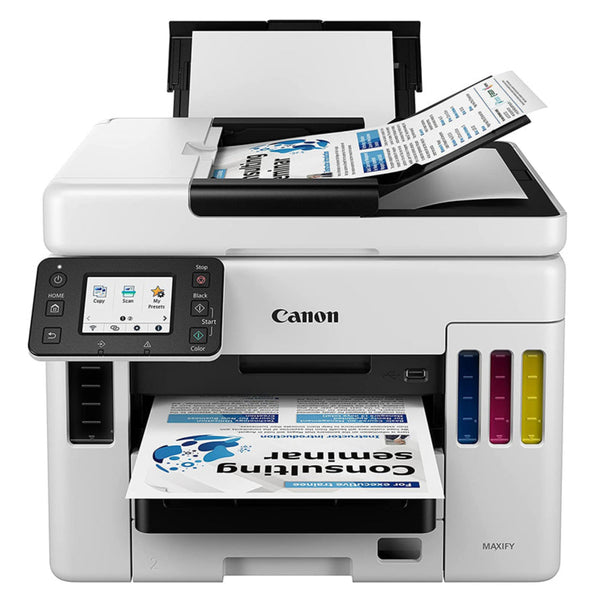 IMPRESORA CANON MEGATANK MAXIFY GX7010 MFP COLOR A4 45000 PAG 45 PPM ADF WIFI 2 BANDEJAS TINTA GI16