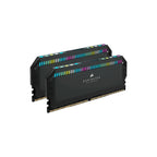 DIMM RAM CORSAIR DOMINATOR PLATINUM RGB 32GB (2X16GB) DDR5 6400MHZ C32 BLACK