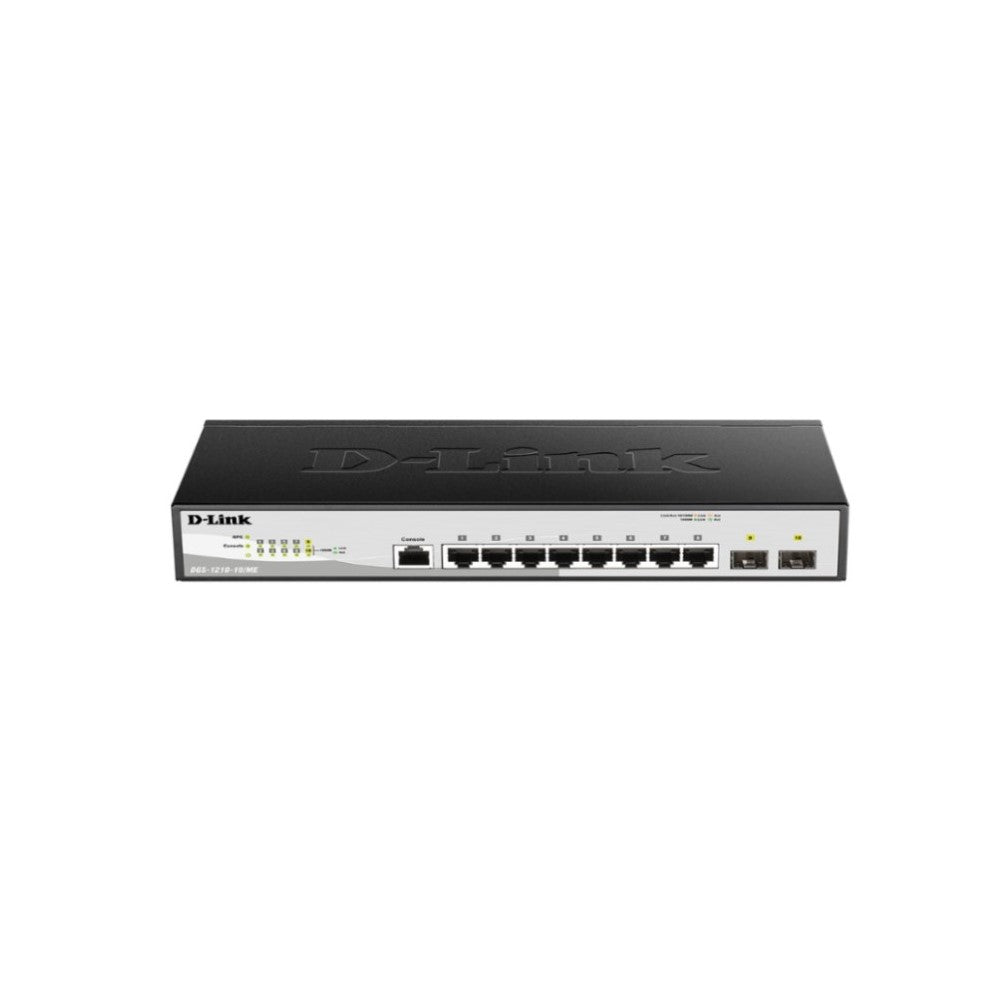 SWITCHES SWITCH DLINK DGS-1210-10P – 8PTOS 1GBE – 2PTOS SFP POE