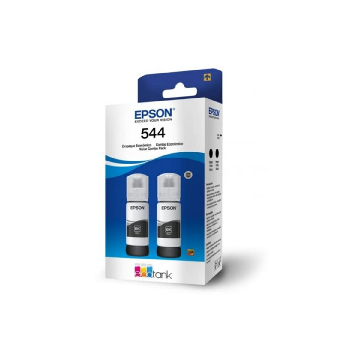 Botella Epson T544 Pack 2 Negro