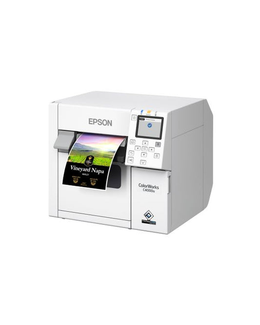 IMPRESORA EPSON COLORWORKS C4000 INYECCION DE TINTAS A COLOR 4 PULG CORTADOR AUT