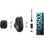 LOGITECH WIRELESS GAMING G502 LIGHTSPEED OPTICAL MOUSE