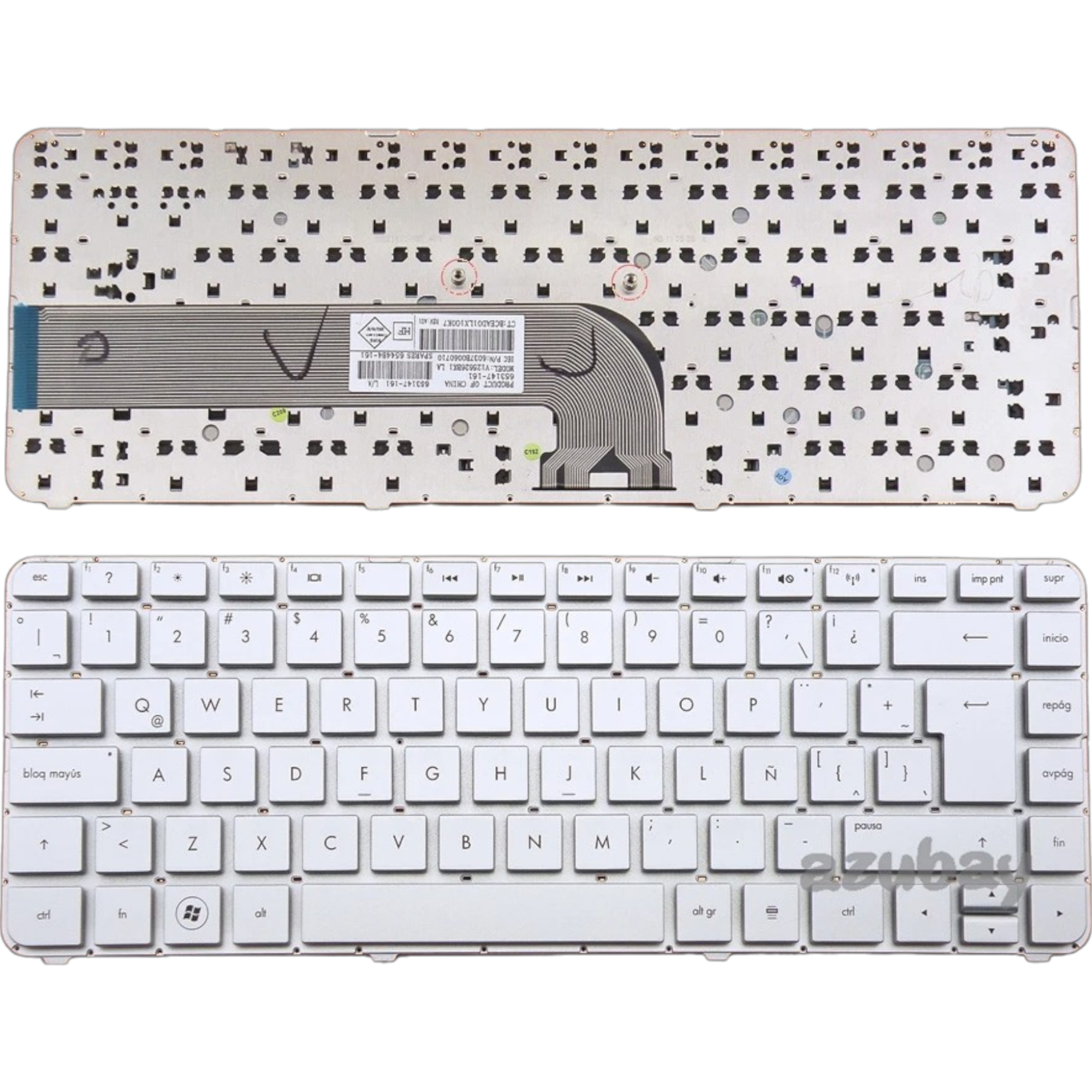 Replacement keyboard for HP Pavilion DM4 laptop 