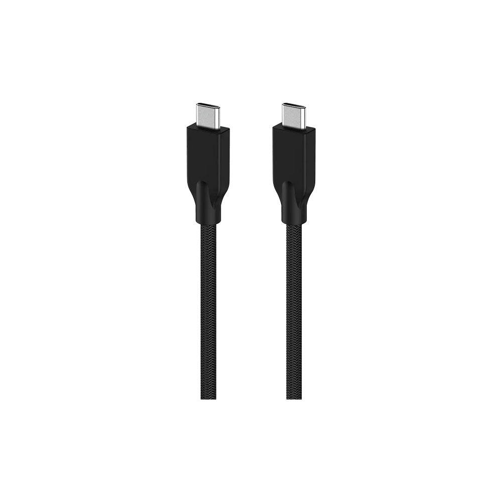 CABLE GENIUS ACC-C2CC TIPO USB C – C / CARGA RAPIDA / NYLON TRENZADO / 1.5 M