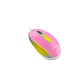 GENIUS DX-MINI MOUSE PINK COLOR/ FLASHING LED / 3 BUTTONS / 1000 DPI / BLUEEYE