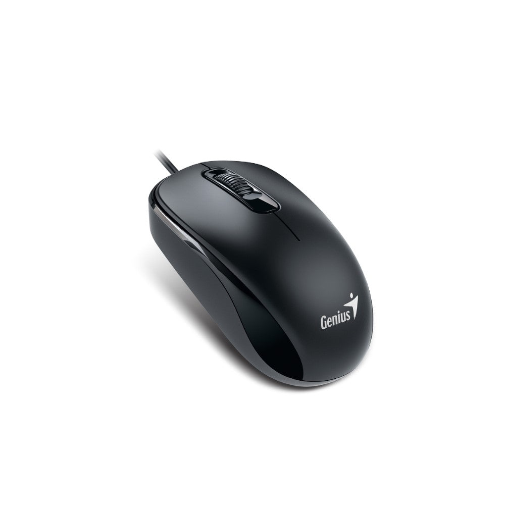 MOUSE USB GENIUS DX-110 NEGRO/3 BOTONES/1000DPI/WINDOWS Y MAC