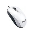 GENIUS DX-110 WHITE USB MOUSE/3 BUTTONS/1000DPI/WINDOWS AND MAC