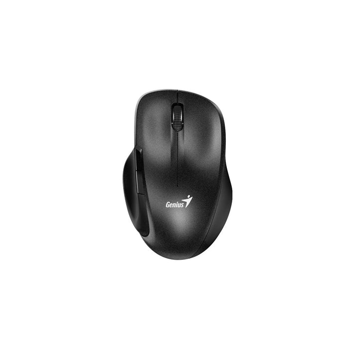 MOUSE GENIUS ERGO 8200S WIRELESS NEGRO/SILENCIO /5 BOTONES/BLUEEYE /RF 2.4GHZ /PILA AA /WIN Y MAC