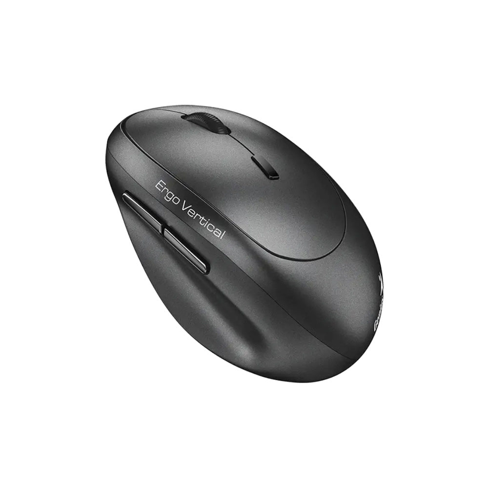 MOUSE GENIUS/WIRELESS DUAL ERGO 8350S AI GRIS /VERTICAL 55G/ 6 BOT. SILENCIO / 1 PILA AA