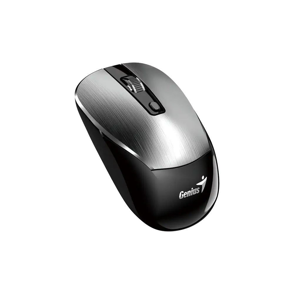 MOUSE/GENIUS NX-7125 WIRELESS GRIS /AI COPILOT /4 BOTONES /1200 DPI /RF 2.4GHZ /PILA AA /WIN Y MAC