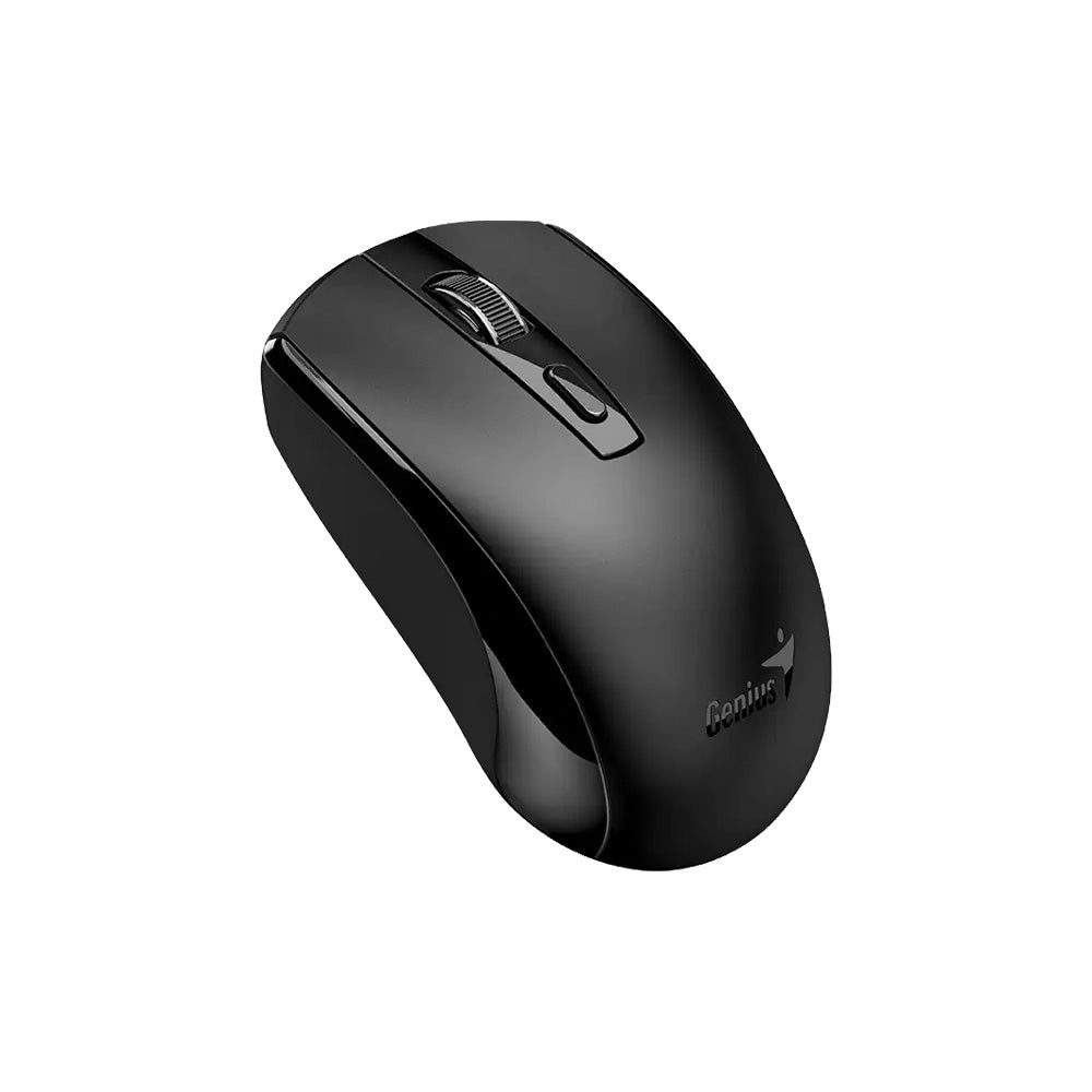 MOUSE GENIUS/ECO-8150 WIRELESS NEGRO /BAT. RECARGABLE /AI COPILOT /4 BOTONES /1200 DPI /ADAP. USB