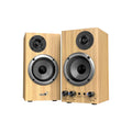 Parlante Genius SP-HF520BT 2.0 Madera – Sonido Envolvente 3D con Bluetooth 5.3 y 20W RMS 🔊